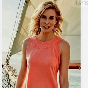 Tommy Bahama Pearl Embroidered Shift Dress